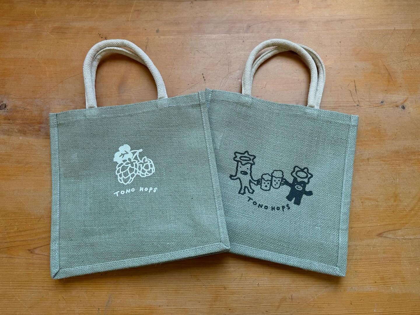 TONO HOPS ジュートバッグ