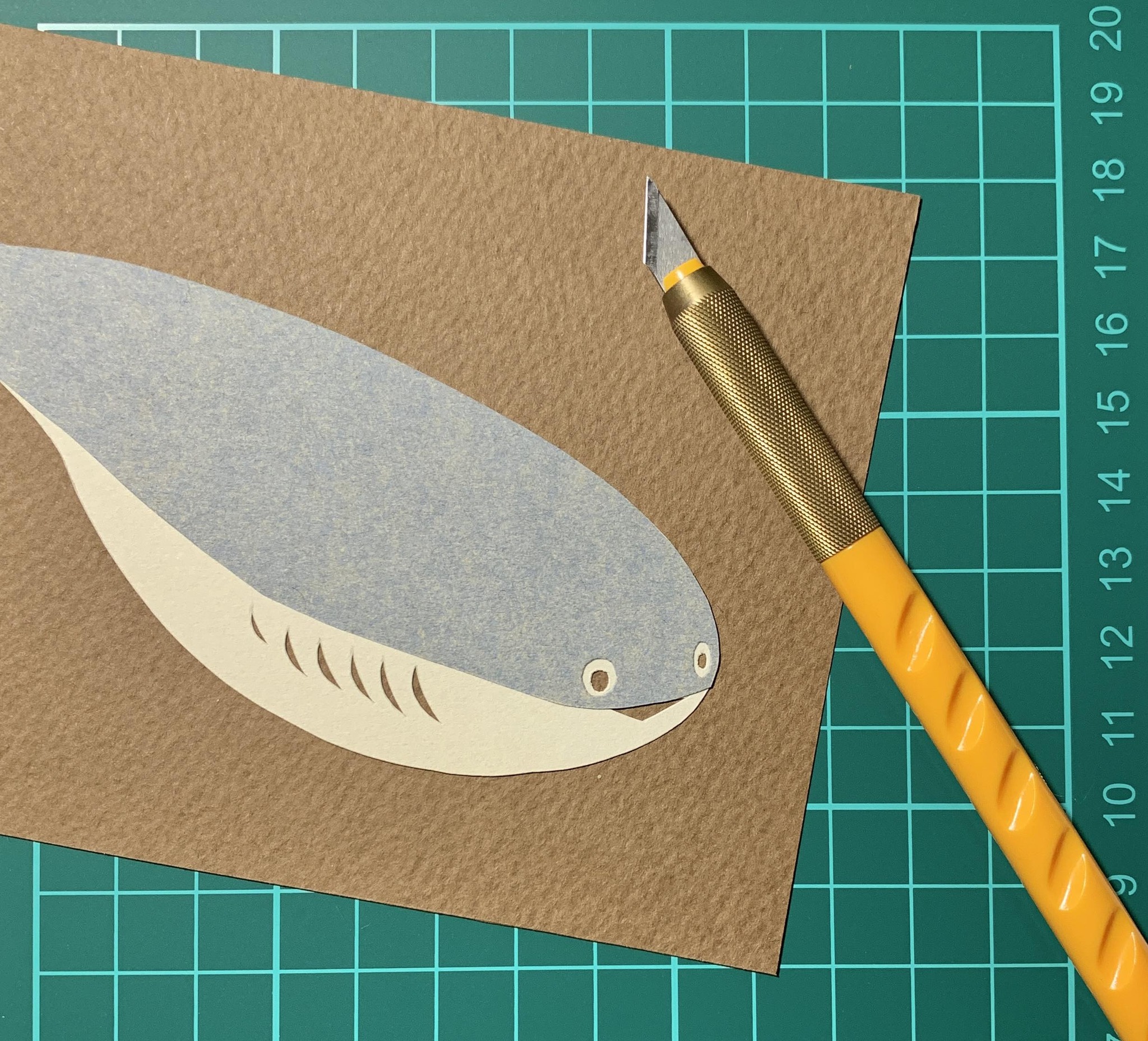 古代の切り絵研究室