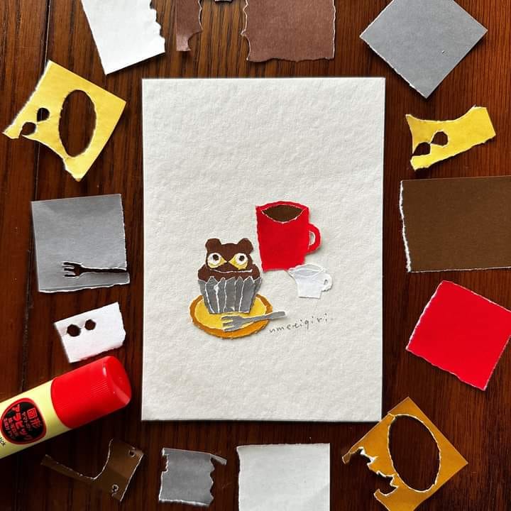 ウメチギリ先生のちぎり絵研究室