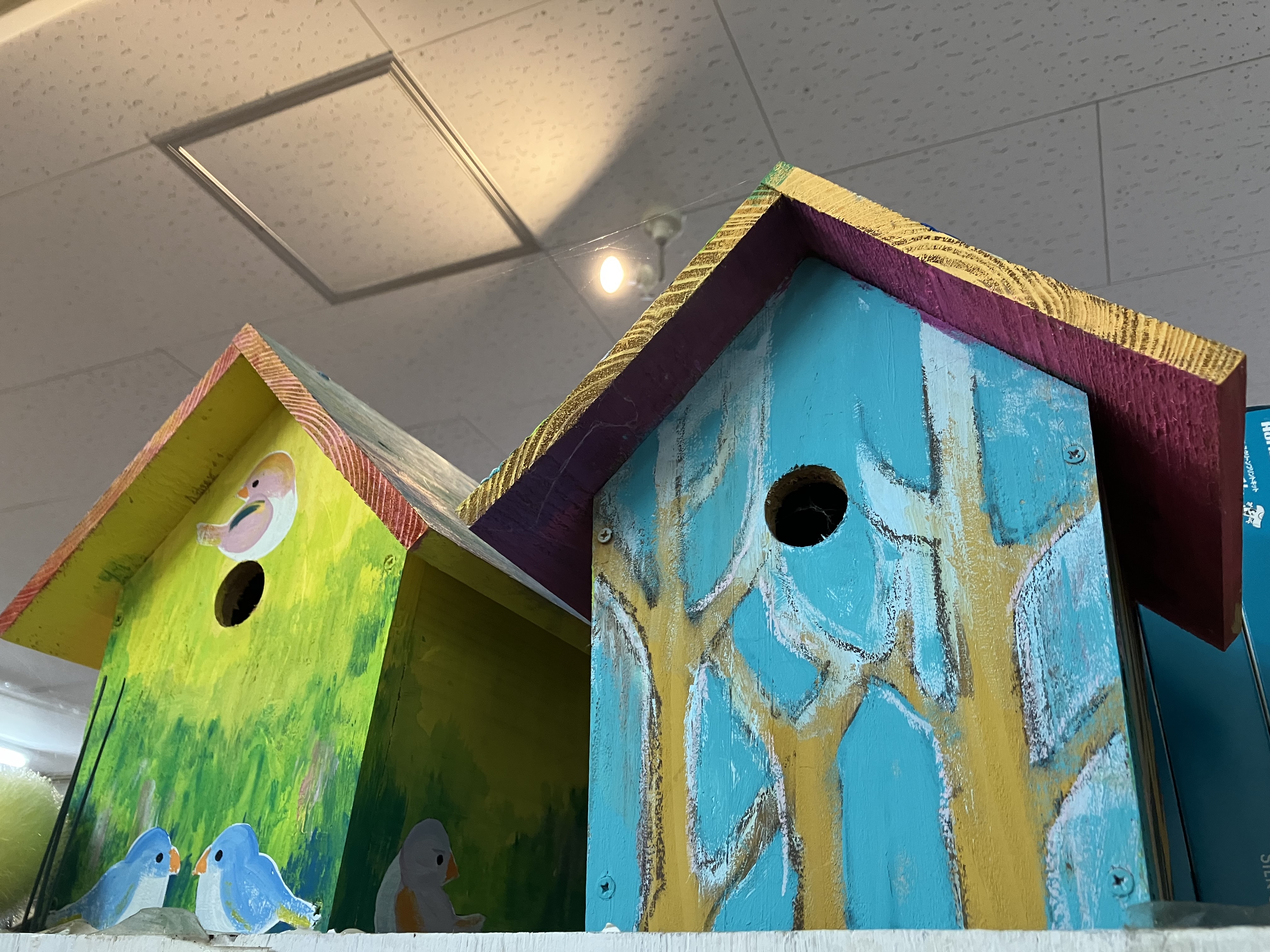 【要予約・平日限定開催】巣箱の絵付け体験